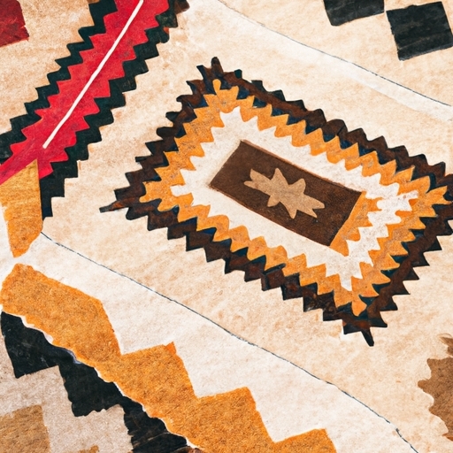 country rugs with stars